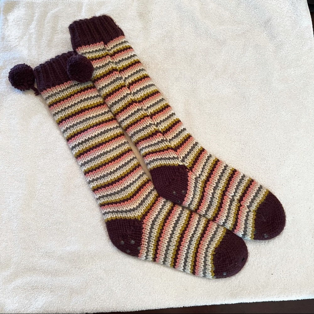 Indigo Reading Socks